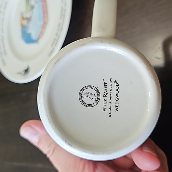 Wedgewood Nursery 3 Piece Set, Made In England - Picture 12 of 12